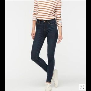 NWT J. Crew 9” High-Rise Toothpick Jeans